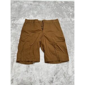 H&M Shorts‎ Men's Size 30 R Rust Color Pockets Button Closure EUC
